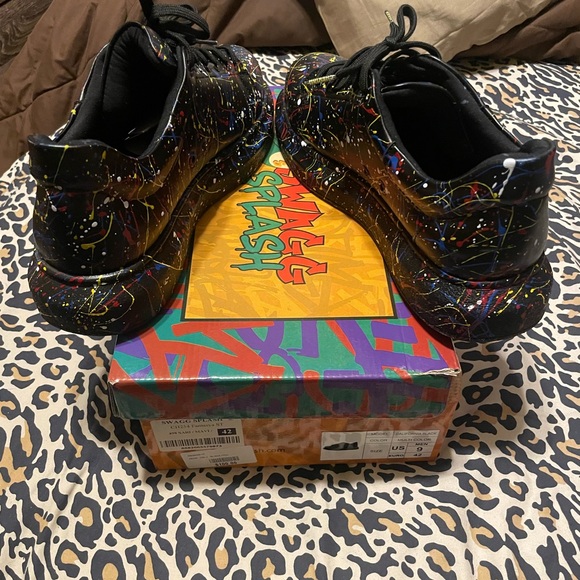 Swagg splash black and multi painted size 9 … new in box make and offer - Picture 6 of 8